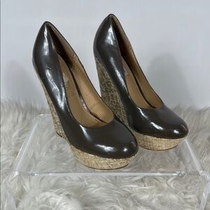 Steve Madden Chocolate Wedge Shoes